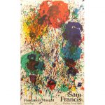 Fondation Maerght 1983/サム・フランシス【Sam Francis】ポスター | アトリエフォロン｜京都の額縁工房