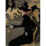 Divan Japonais/トゥルーズ=ロートレック【Toulouse Lautrec