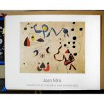 Women and Bird in the Night/ジョアン・ミロ【Joan Miro】ポスター 