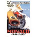 1957/モナコグランプリGRAND PRIX MONACOポスター | アトリエ