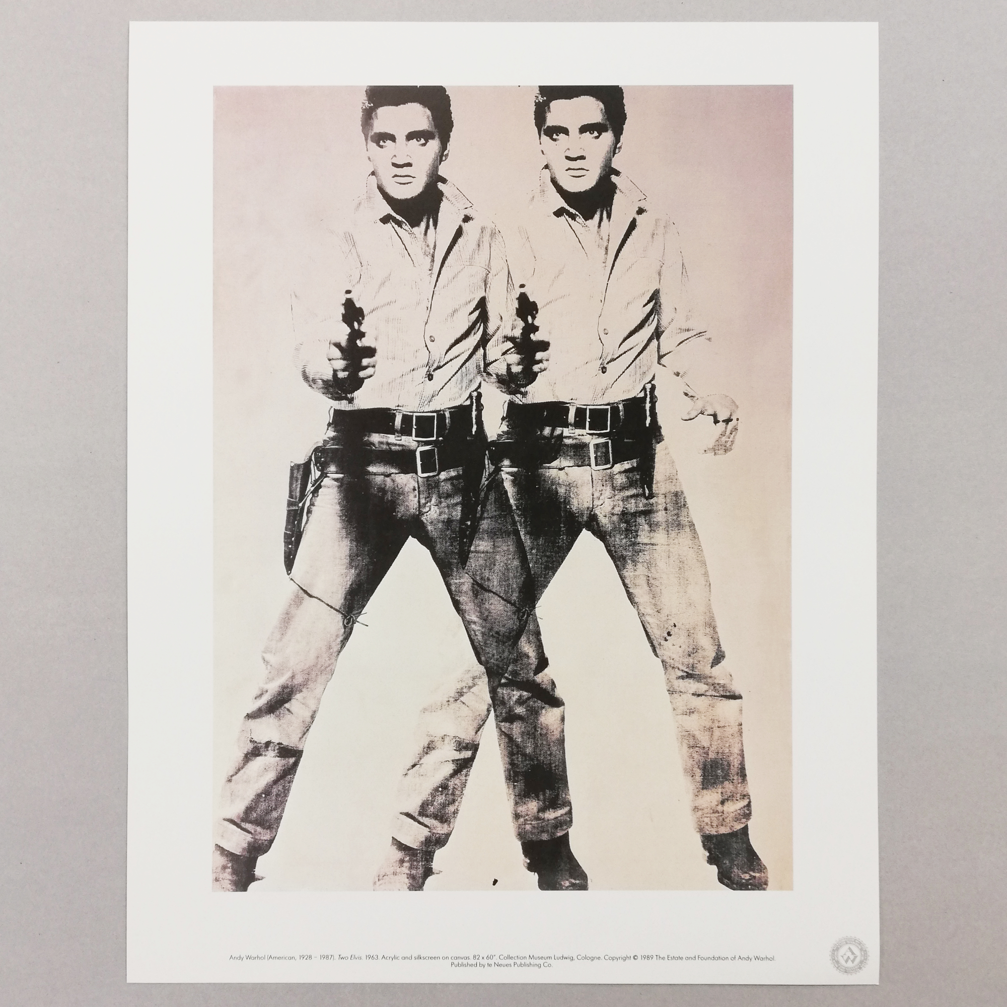 Two Elvis 1963/アンディ・ウォーホル【Andy Warhol】ポスター